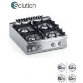 GAS KITCHEN 4 BURNERS BENCH SERIES 90 SOLUTION