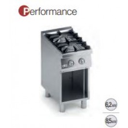 2 BURNER GAS RANGE WITH COMPARTMENT SERIES 700 PERFOMANCE K7GCUP05VV