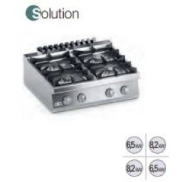 GAS BENCH KITCHEN 4 FIRES SERIES 70 SOLUTION