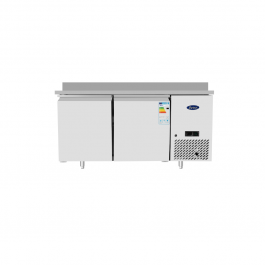 REFRIGERATED TABLE 800 TN WITH TWO DOORS mod B-EPF3495-SB-GR
