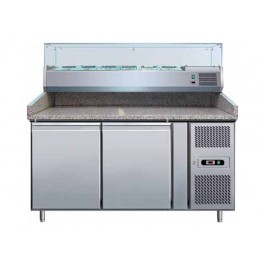 PIZZA COUNTER 2 DOORS 60X40