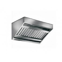 EXTRACTOR HOOD MOD. SNACK STAINLESS STEEL WITHOUT ASPIRATOR W280XD70XH50