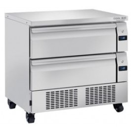 CASSETTIERA REFRIGERATA DOPPIA COMMUTABILE MOD. DWT 92