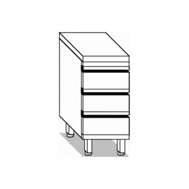 DRAWER UNIT 3 DRAWERS W40XD70XH85