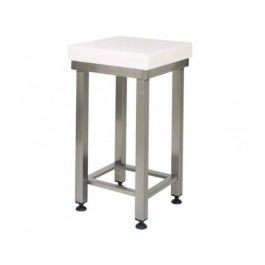 BLOCK POLYETHYLENE WITH STOOL W60