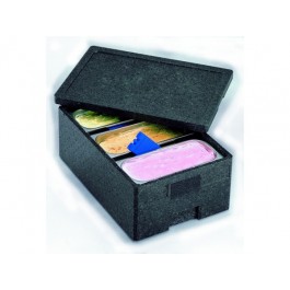 ISOTHERMAL CONTAINER FOR ICE CREAM PANS
