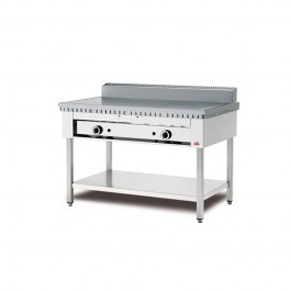 GAS PIADA COOKER WITH BASE FOR 8 PIADINE GAS STAINLESS STEEL