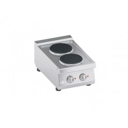 ELECTRIC BENCH KITCHEN 2 ROUND PLATES SERIES 70 PERFORMANCE