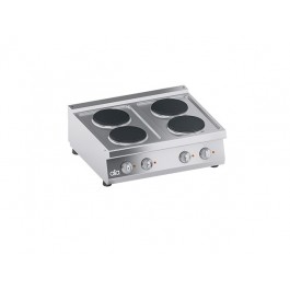 ELECTRIC BENCH KITCHEN 4 ROUND PLATES SERIES 70 PERFORMANCE