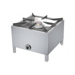 GAS COOKER WITH  REMOVABLE BURNER