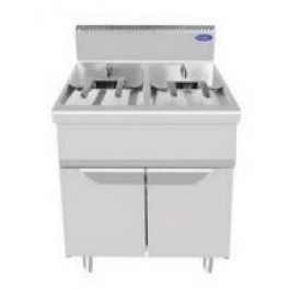 FRIGGITRICE ELETTRICA DOPPIA VASCA 21 + 21 LT SERIE 900 MOD. AT9G8F-F
