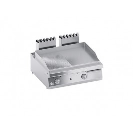 ELECTRIC BENCH FRY TOP PLATE 1/2 SMOOTH 1/2 SCRATCHED SERIES 70 SOLUTION