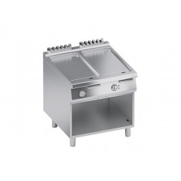 ELECTRIC FRY TOP SMOOTH PLATE WITH SHAFT A DAY SERIES 90 PERFORMANCE