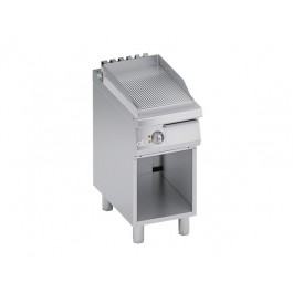 ELECTRIC FRY TOP SCRATCHED PLATE OPEN COMPARTMENT SERIES 70 SOLUTION