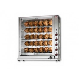 ELECTRIC CHICKEN SPIT SINGLE SUPERIMPOSED RODS E-30P-S5