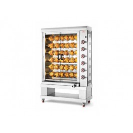 ELECTRIC CHICKEN SPIT SINGLE SUPERIMPOSED RODS E-36P-S6