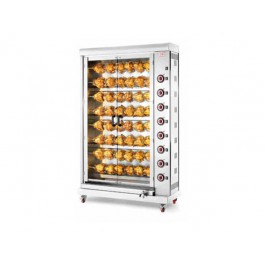 ELECTRIC CHICKEN SPIT SINGLE SUPERIMPOSED RODS E-48P-S8