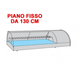 REFRIGERATED SHOWCASE MOD. GRANSUSHI FIXED PLANE 130 CM