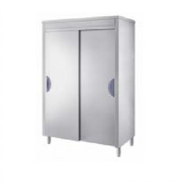 NEUTRAL CABINET FOR DISHES WITH SLIDING DOORS W130XD70XH200