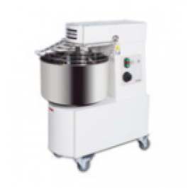 IMPASTATRICE A SPIRALE MOD. SK50TR2V A DUE VELOCITA' CON RUOTE 