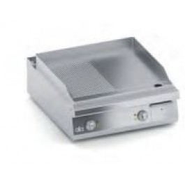 ELECTRIC FRY TOP 1/2 SMOOTH PLATE 1/2 GROOVED PLATE TABLE SERIES 90 SOLUTION