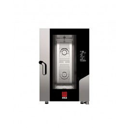ELECTRIC COMBI OVEN WITH STEAM CONVENTION 11 TRAYS 1/1 GN WITH DIGITAL TOUCH PANEL WITH BLACK MASK TECHNOLOGYmod. MKF 1111 BM