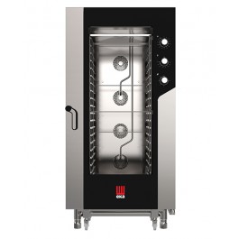 ELECTRIC COMBI OVEN WITH STEAM CONVECTION 20 TRAYS 1/1 GN WITH ELECTROMECHANICAL PANEL mod. MKF 2011 S