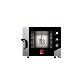 ELECTRIC COMBI OVEN WITH STEAM CONVECTION 4 TRAYS 600 X 400 MM WITH ELECTROMECHANICAL PANEL mod. MKF 464 S