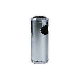 ASHTRAY WASTEPAPER COVER MESH CHROME