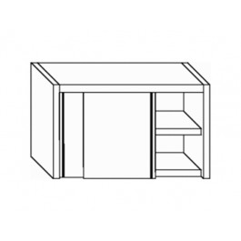 HANGING CABINET SLIDING DOOR WITH 1 SHELF W150XD40XH60 CM