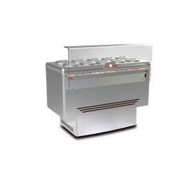ICE CREAM POZZETTO SHOWCASE MOD. DOLCE VITA LUXE 10 STATIC WITH MOTORVENTILATOR