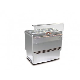 ICE CREAM POZZETTO SHOWCASE MOD. DOLCE VITA LUXE 8 STATIC WITH MOTORVENTILATOR