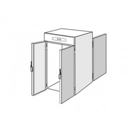 WHEELED REFRIGERATOR ROLL THROUGH 2700 LT FOR 2 CARTS GN 1/1, GN 2/1, 60x40, 60x80