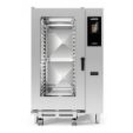 FORNO COMBI A GAS 20 TEGLIE GN 2/1 o 40 TEGLIE GN 1/1 MOD. SYNAPSY SYG202B CON COMANDI ELETTROMECCANICI