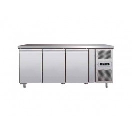 TABLE REFRIGERATED FREEZER -18 ° -22 ° C 3 DOORS GN 1/1 CM DEPTH 70 CM