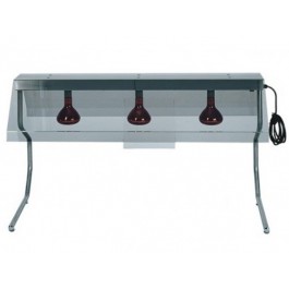 STAINLESS STEEL FRAME WITH 3 INFRARED LAMPS