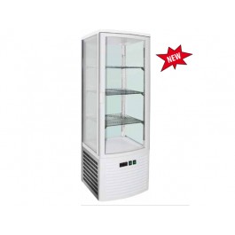 SHOWCASE 4 SIDES 235 LT VENTILATED REFRIGERATION TEMP + 2 + 8 ° C