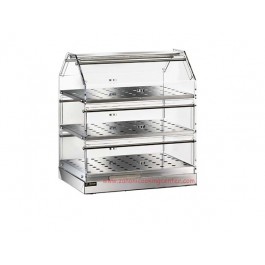 NEUTRAL SHOWCASE STAINLESS STEEL 3 SHELVES W 50 CM