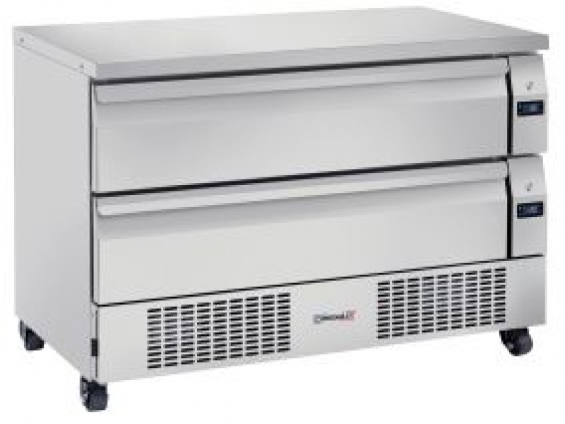 CASSETTIERA REFRIGERATA DOPPIA COMMUTABILE MOD. DWT 122