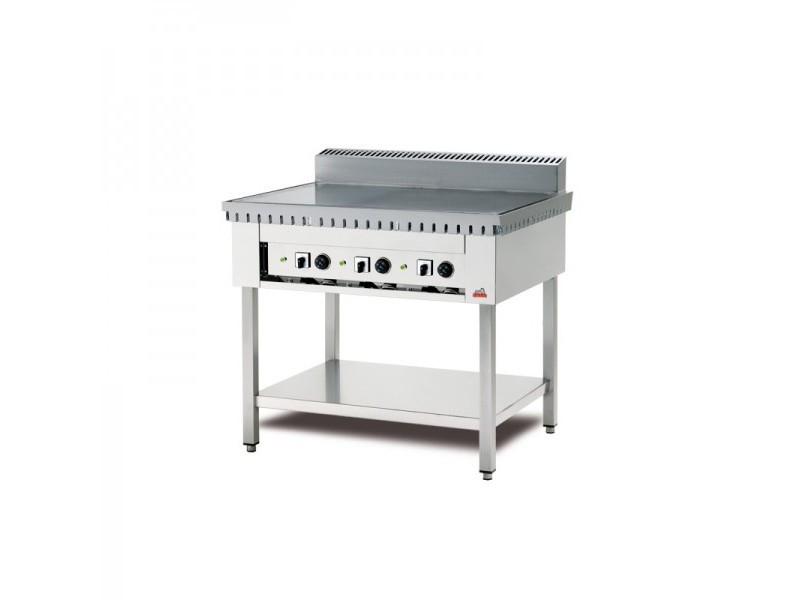 ELECTRIC COOKER ON PERCHED mod C.PE8 WITH STAINLESS STEEL TOP