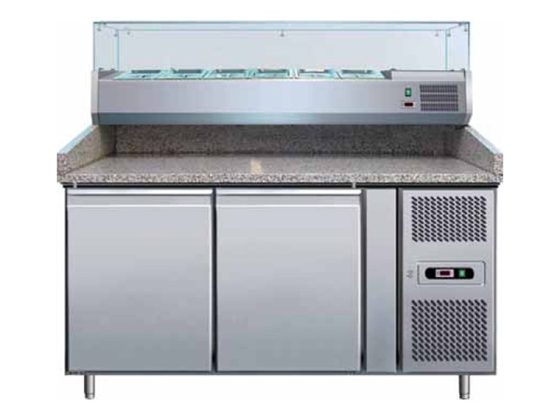 PIZZA COUNTER 2 DOORS 60X40