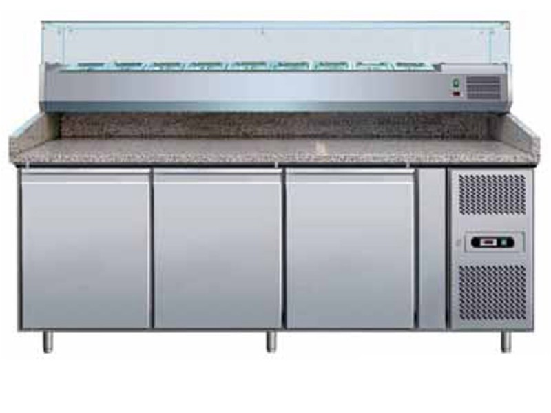 PIZZA COUNTER 3 DOORS 60x40
