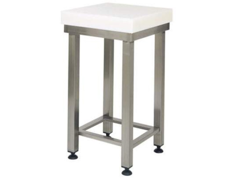 BLOCK POLYETHYLENE WITH STOOL W60
