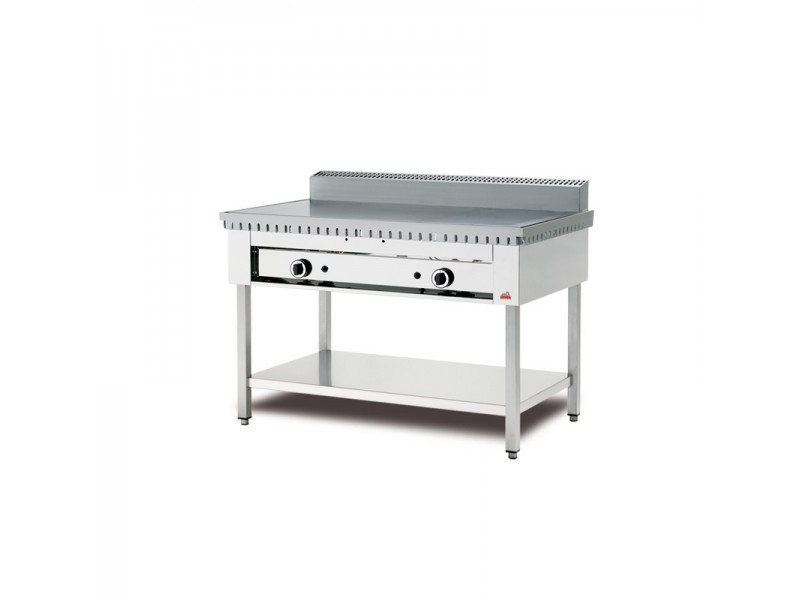 GAS PIADA COOKER WITH BASE FOR 8 PIADINE GAS STAINLESS STEEL