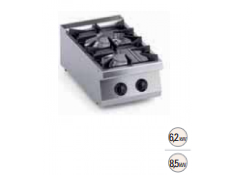 COUNTERTOP GAS COOKER 2 BURNERS SERIES 700 PERFOMANCE K7GCUP05TT