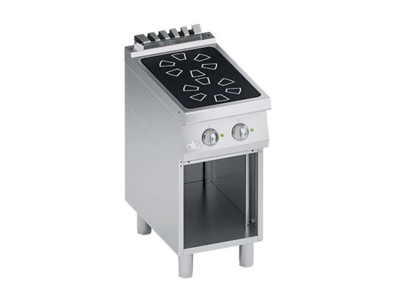 INDUCTION KITCHEN 2 PLATES WITH OPEN COMPARTMENT SERIES 70