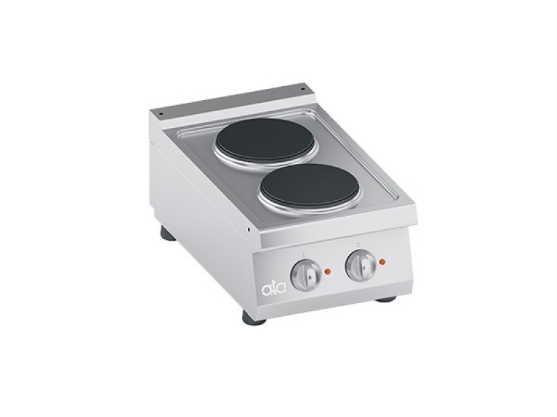 ELECTRIC BENCH KITCHEN 2 ROUND PLATES SERIES 70 PERFORMANCE
