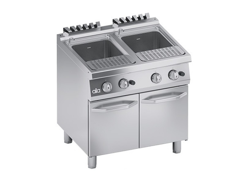 GAS PASTA COOKER 24 + 24 LT SERIES 70
