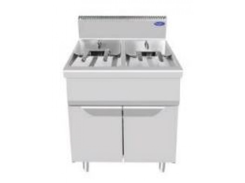 FRIGGITRICE ELETTRICA DOPPIA VASCA 21 + 21 LT SERIE 900 MOD. AT9G8F-F