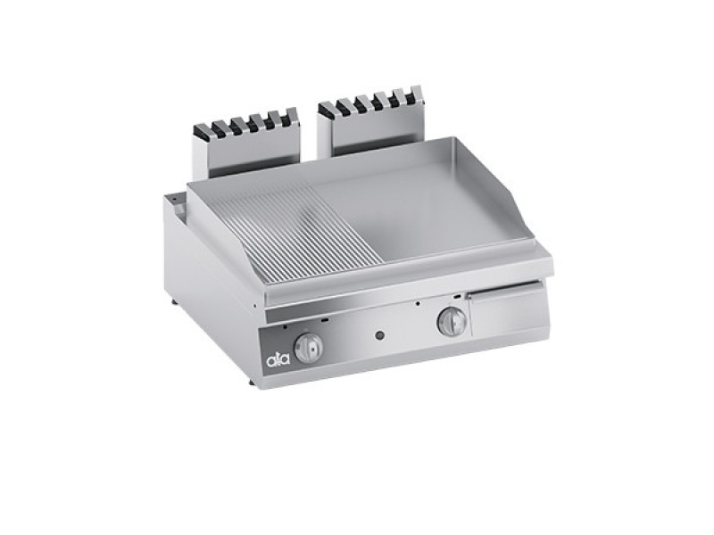 ELECTRIC BENCH FRY TOP PLATE 1/2 SMOOTH 1/2 SCRATCHED SERIES 70 SOLUTION